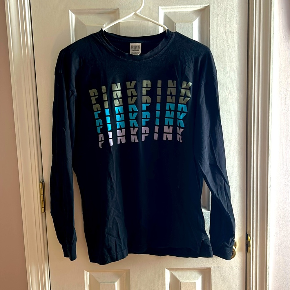 PINK Long Sleeve Lounge Shirt
